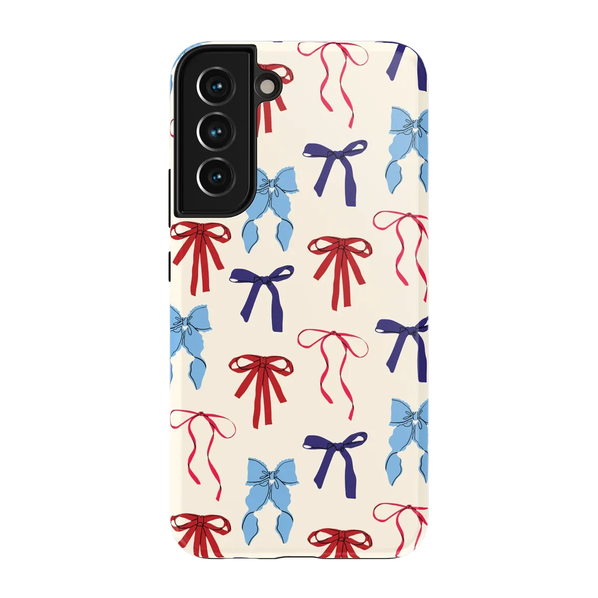 American Girlie | Red White & Blue Bows Case
