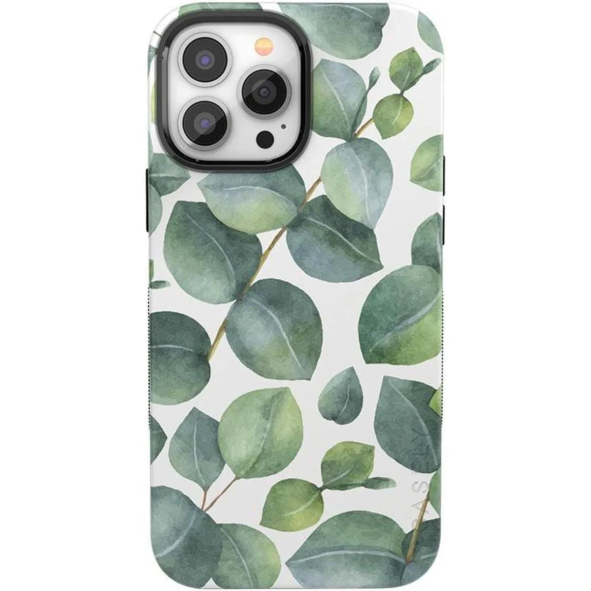 Leaf Me Alone | Green Floral Print Case
