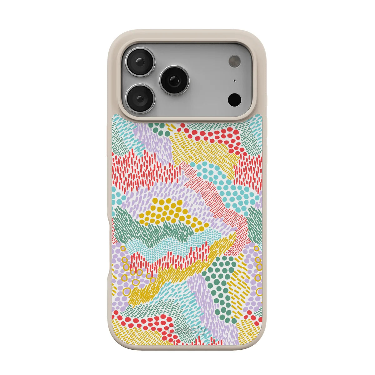 Color Me Happy | Pattern Colorblock Case