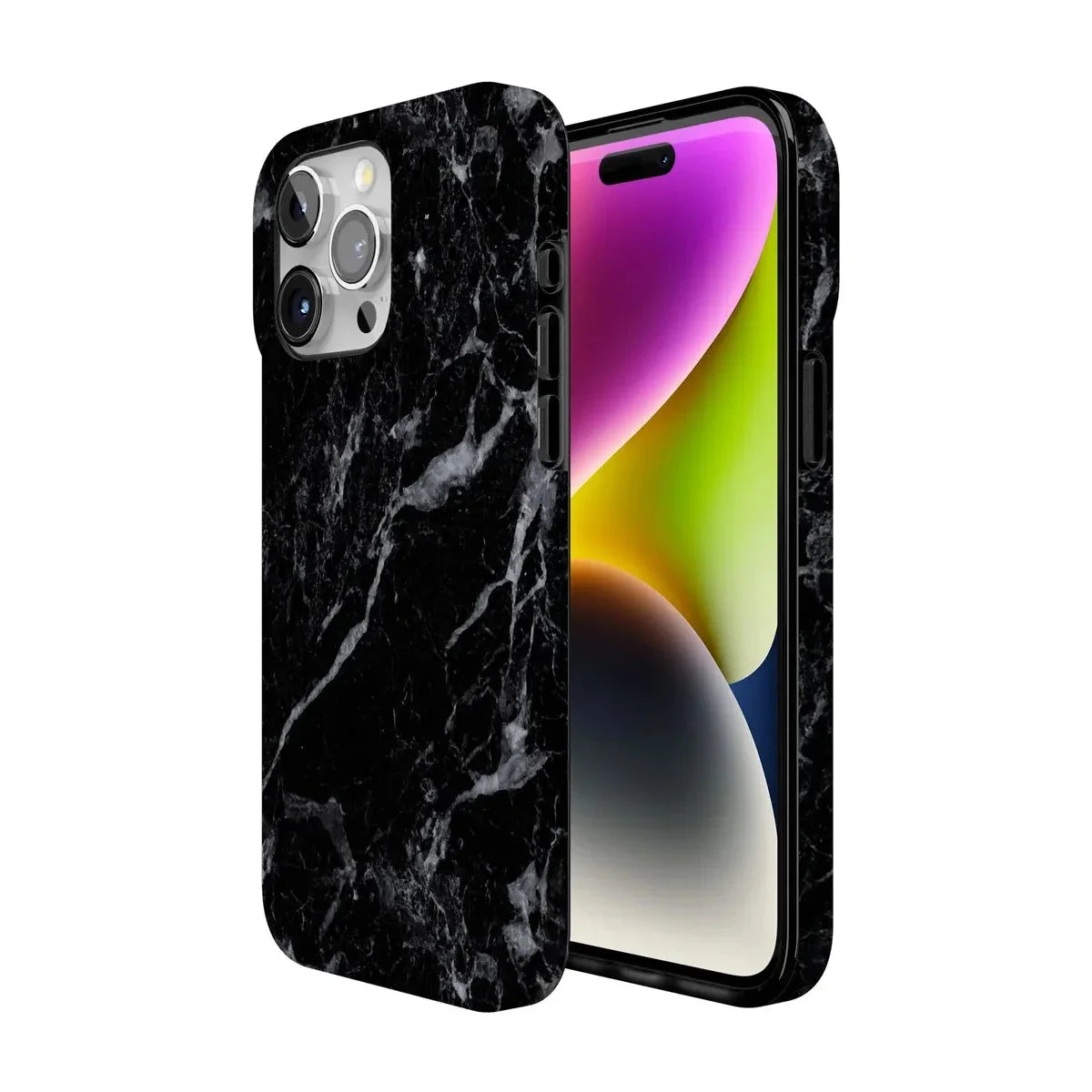 Black Pearl | Classic Black Marble Case