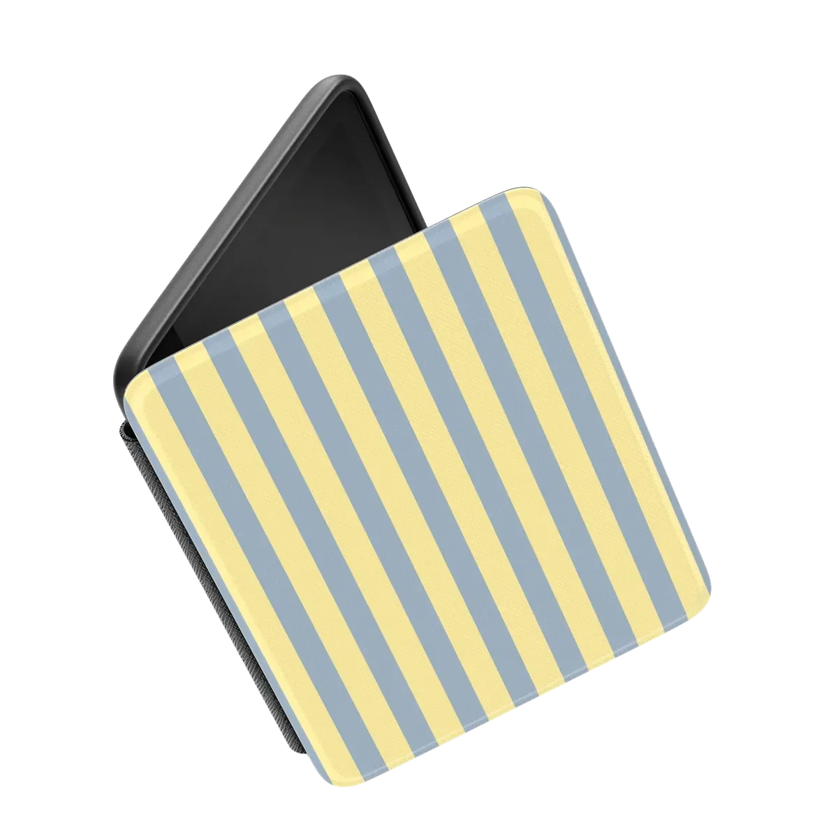 Coastline Stripes | Blue & Yellow Kindle Case