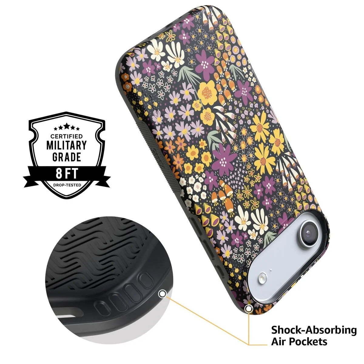 Falling for You | Plum Floral Case