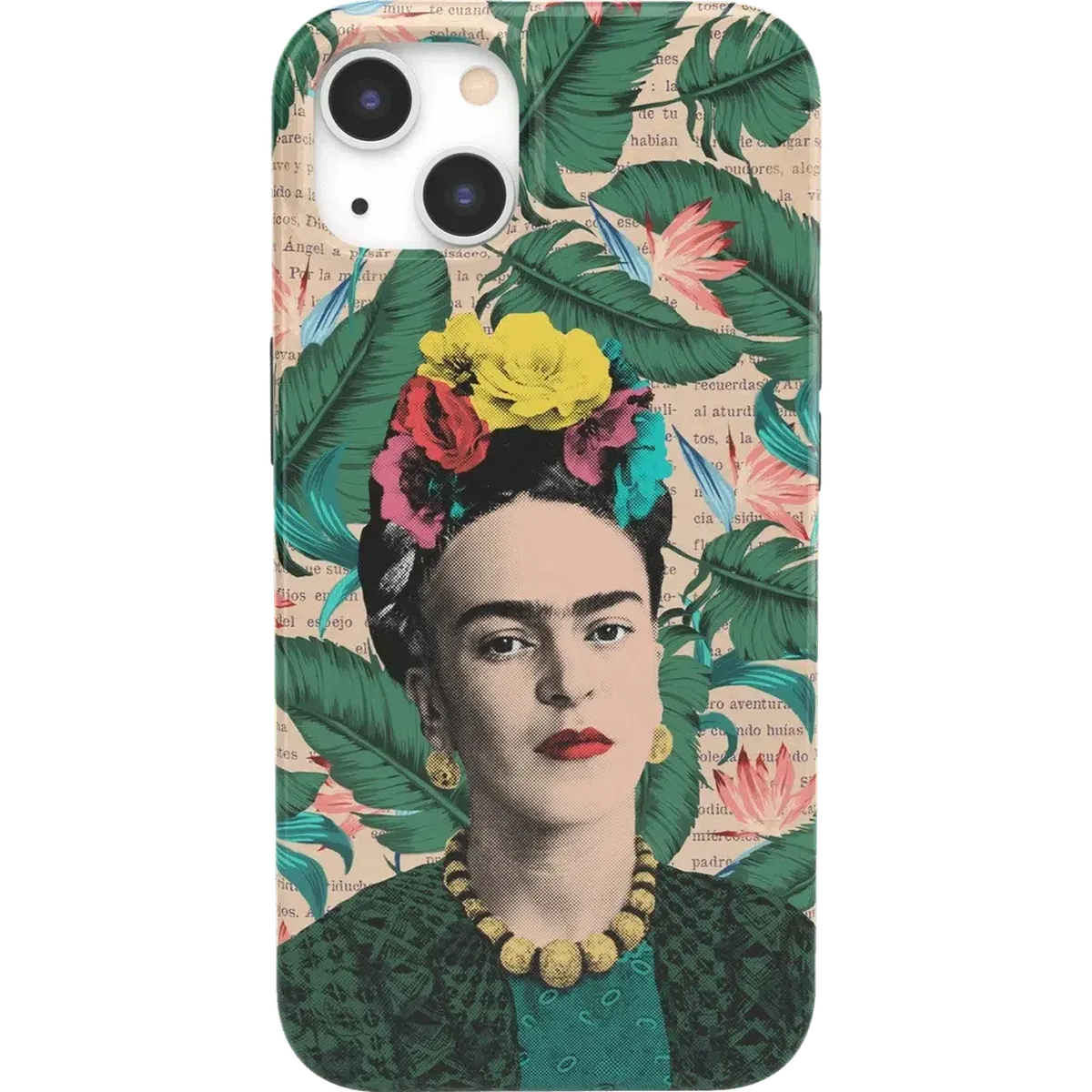 Find Your Muse | Frida Kahlo Portrait Floral Case