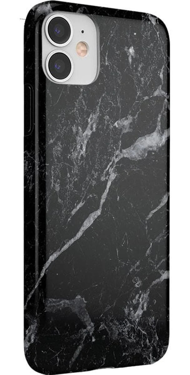 Black Pearl | Classic Black Marble Case