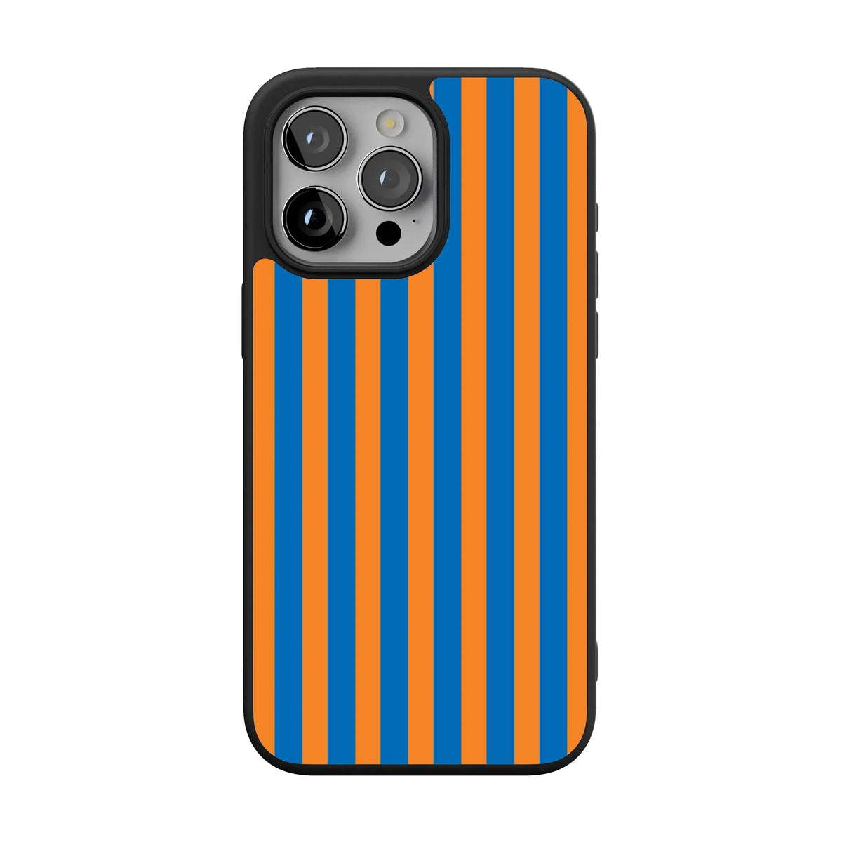 Go New York | Blue & Orange Stripes Case