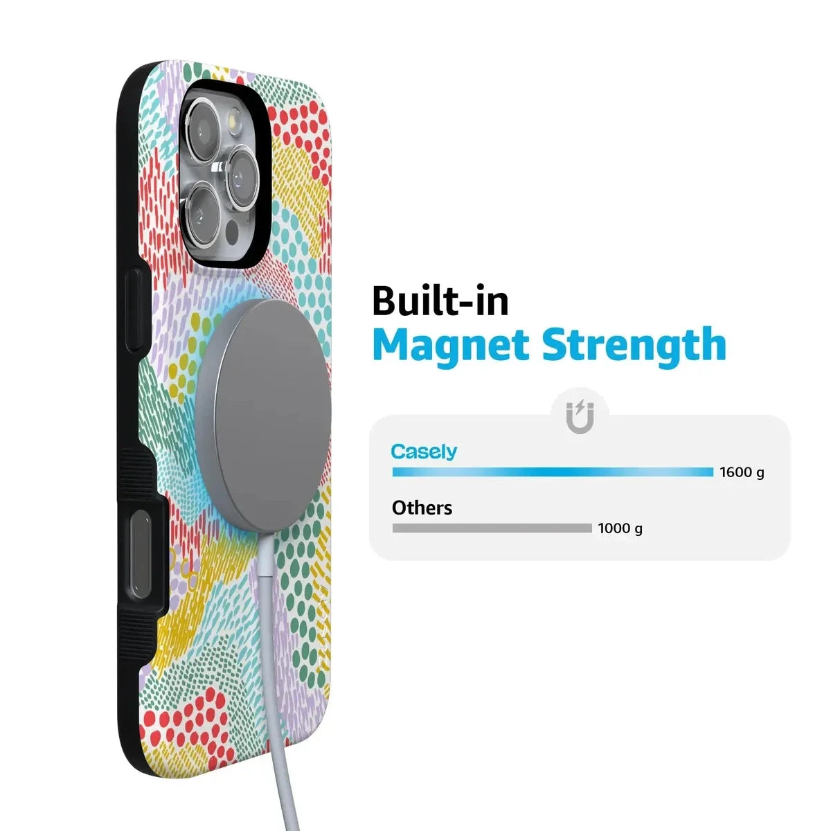 Color Me Happy | Pattern Colorblock Case