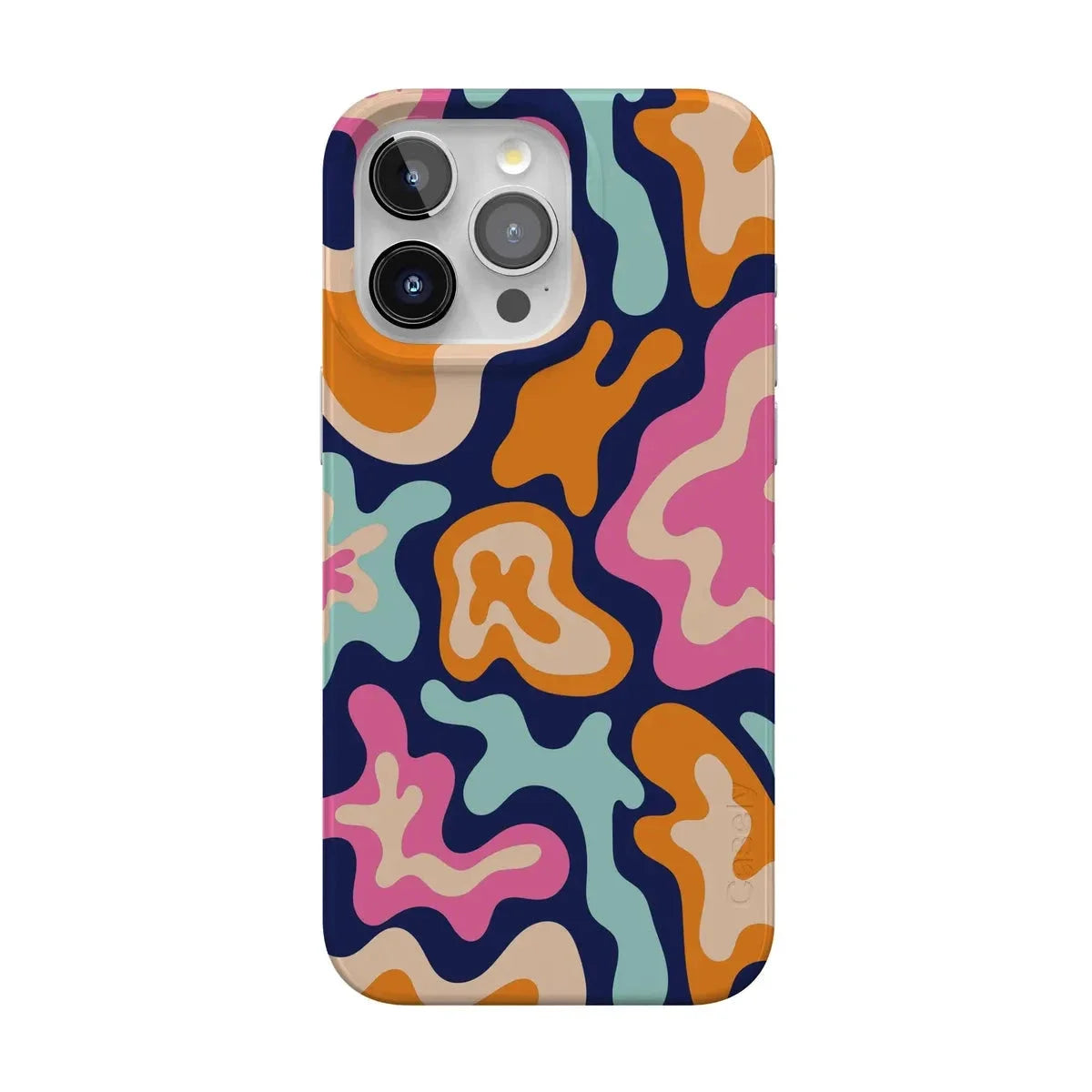 Midnight Color Splash | Abstract Retro Case