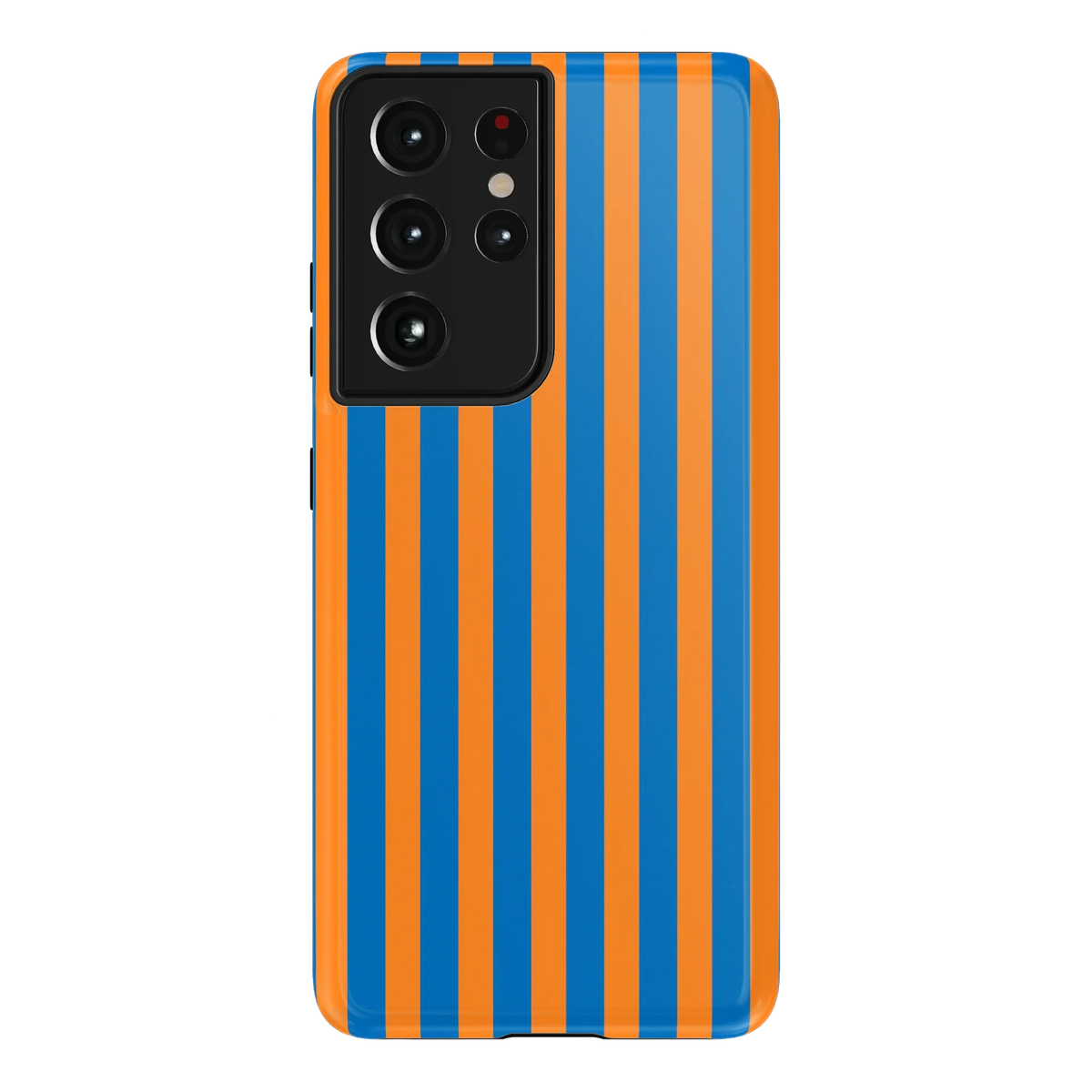 Go New York | Blue & Orange Stripes Case