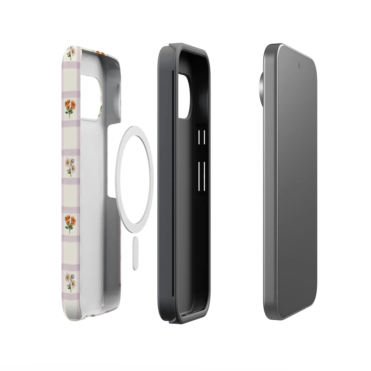 Meadow Check | Floral Gingham Case