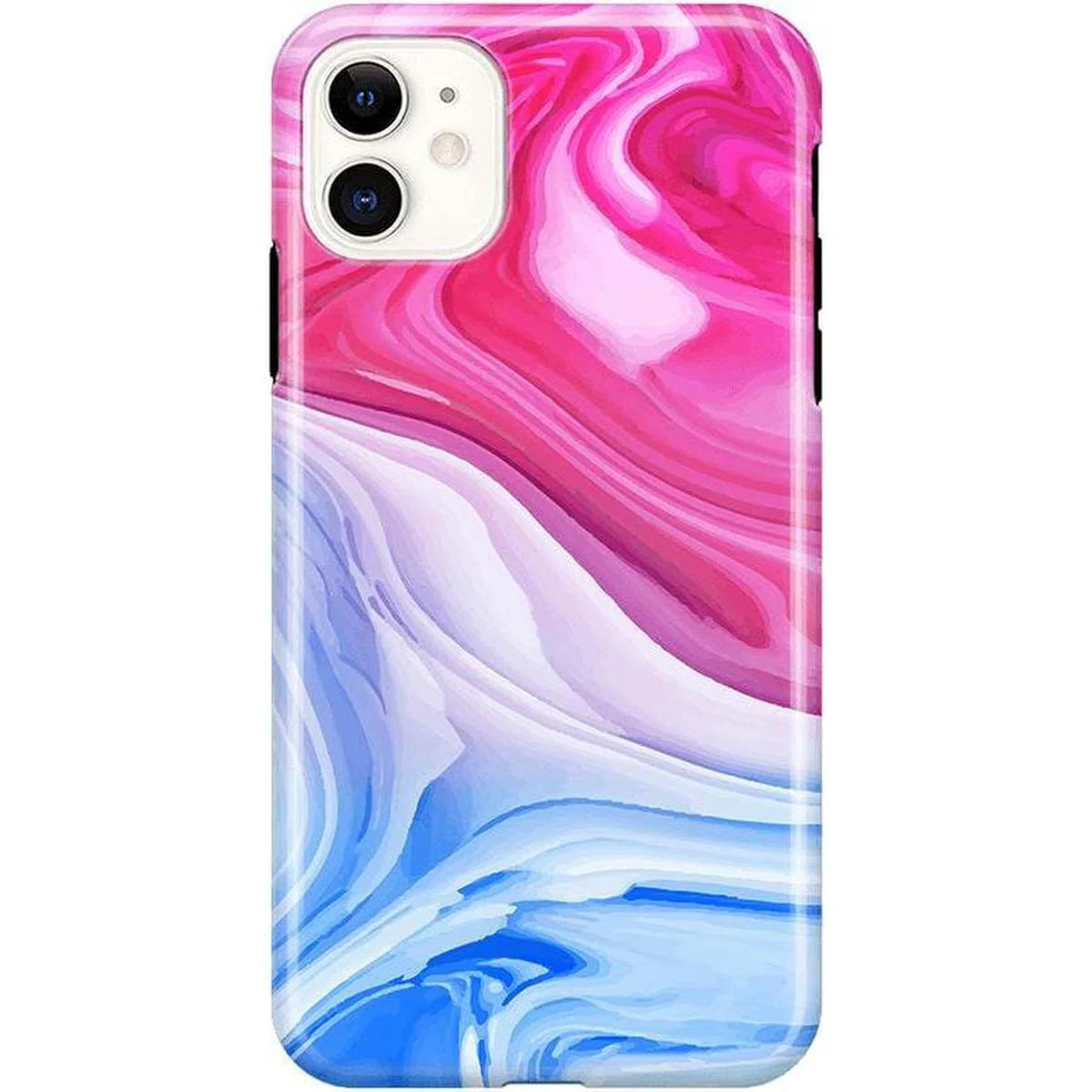 Land & Sea | Marble Swirl iPhone Case
