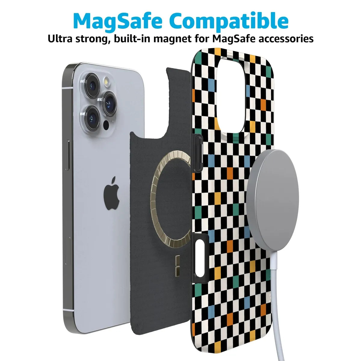 Old Skool | Retro Checkerboard Case