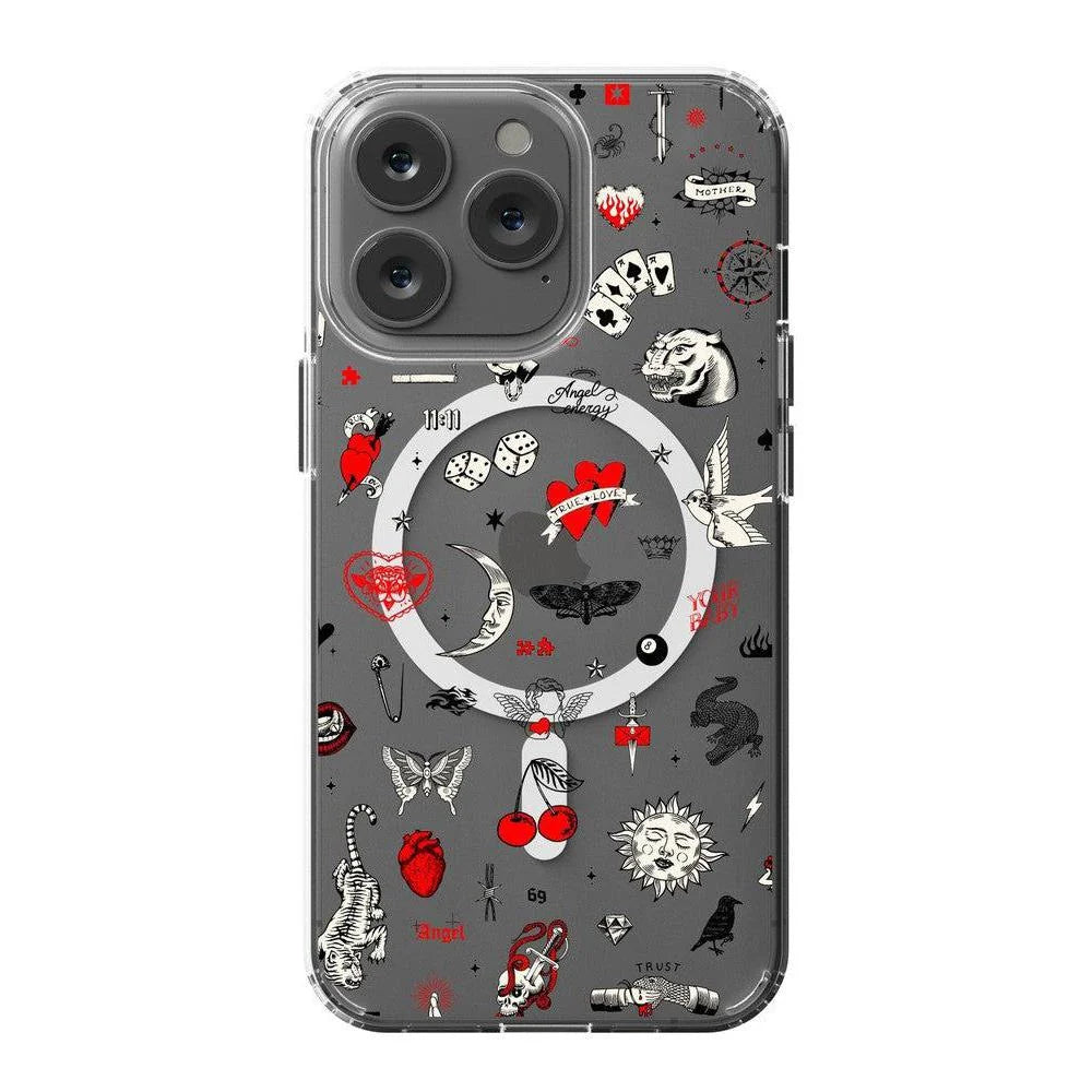 Not a Phase | Clear Flash Tattoo Case