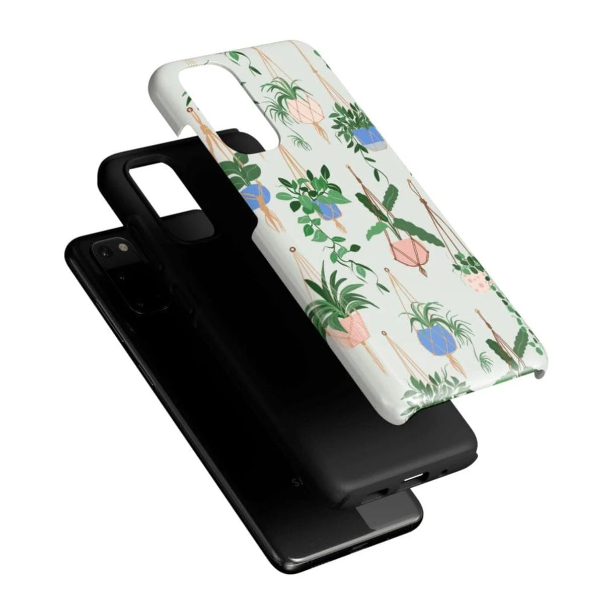 Hanging Around | Potted Plants Floral Samsung Case