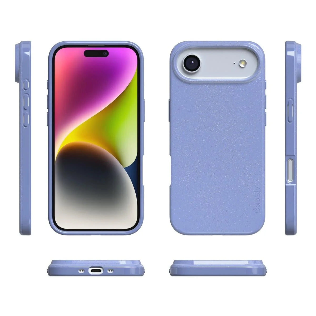 First Light | Periwinkle Pastel Shimmer Case