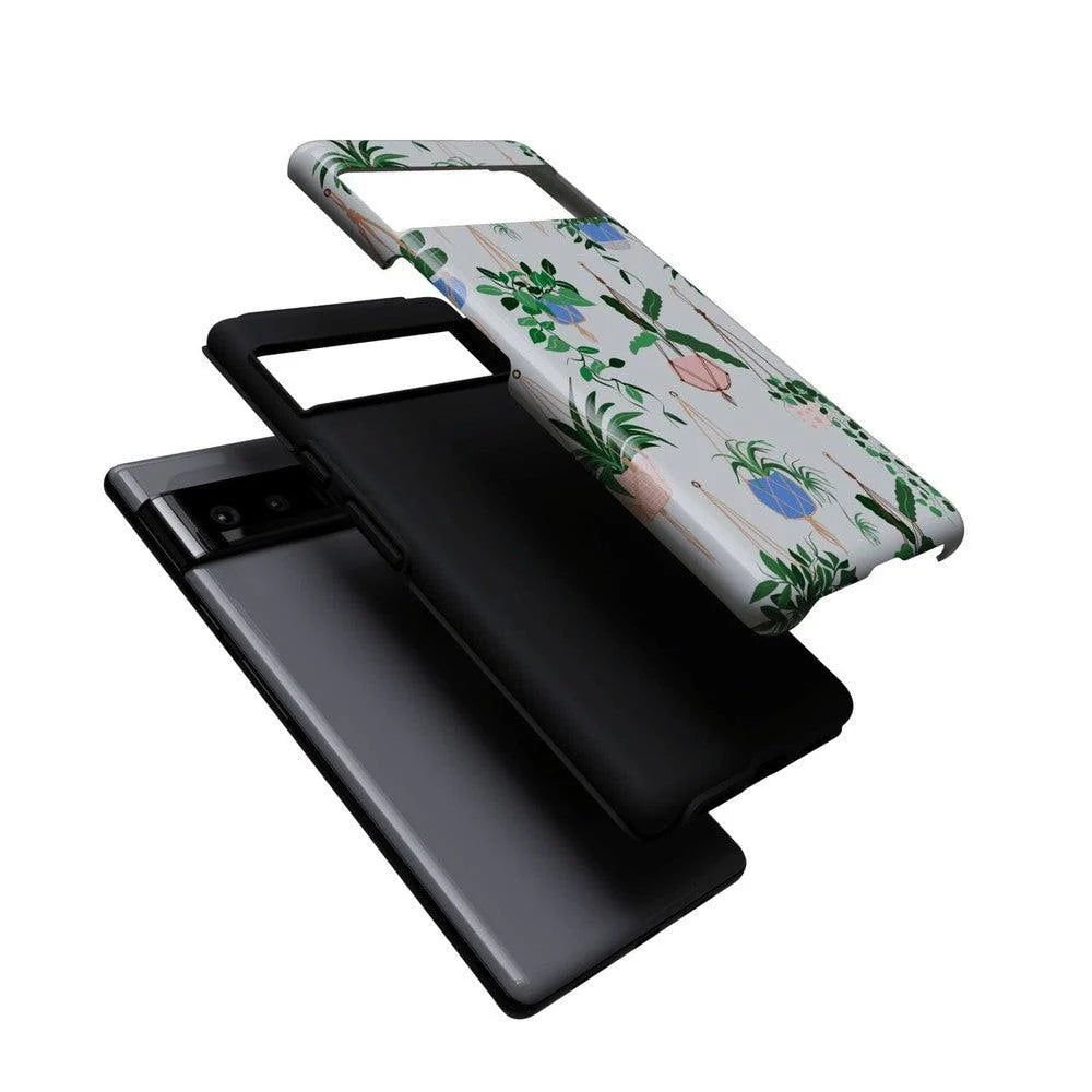 Hanging Around | Potted Plants Floral Google Pixel Case