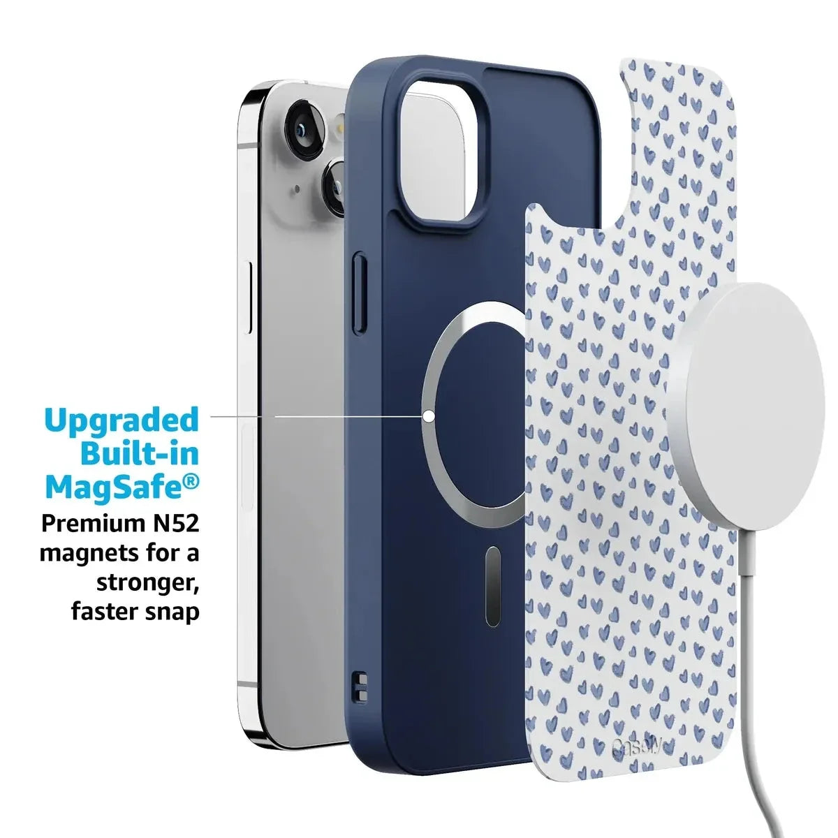 Lovebug | Blue Hearts Case
