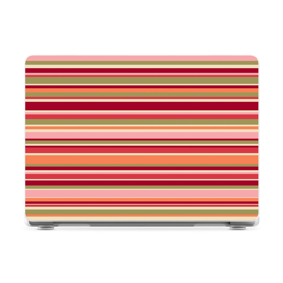 Citrus Stripes | Poolside Print Laptop Shell
