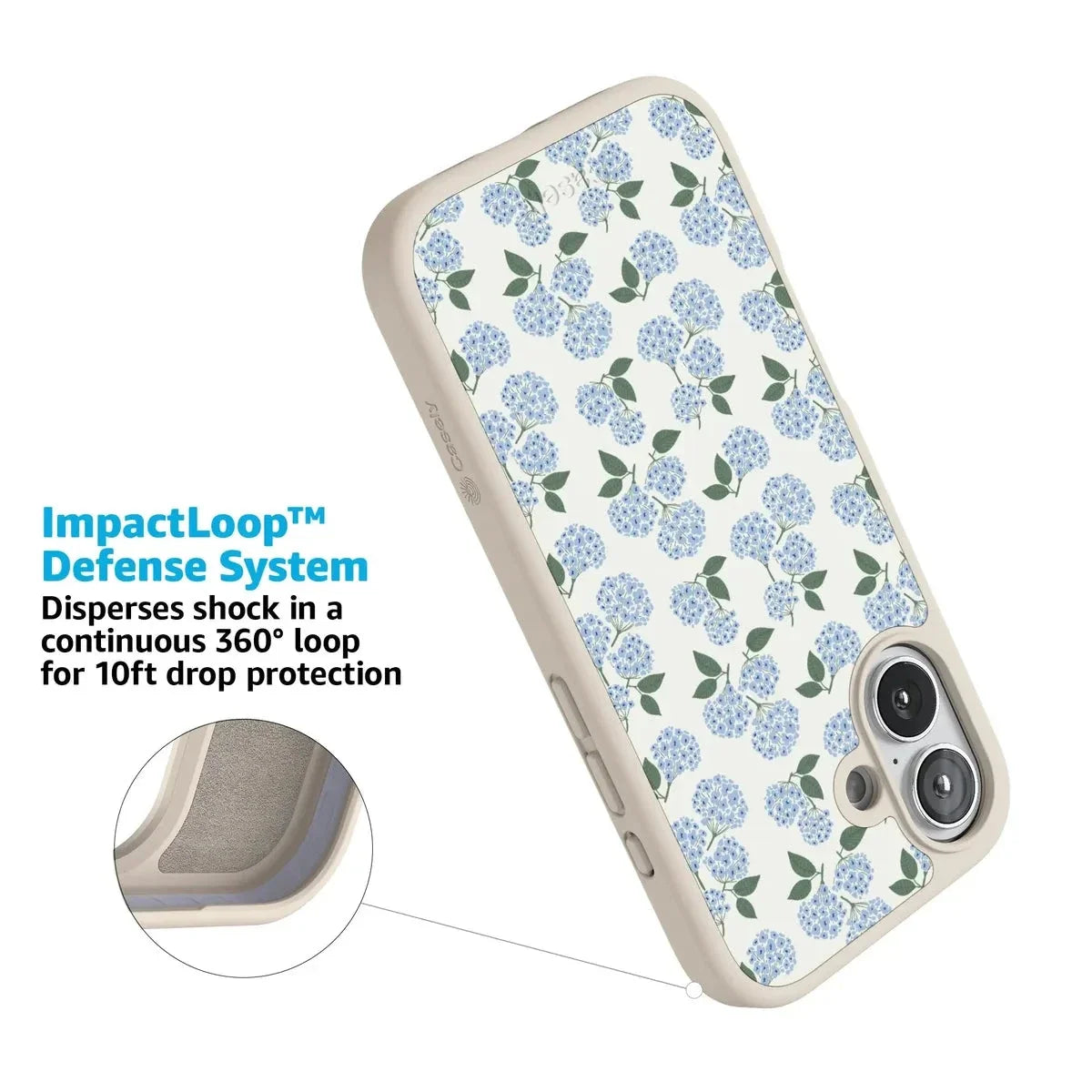 Nantucket Cottage | Blue Hydrangea Case