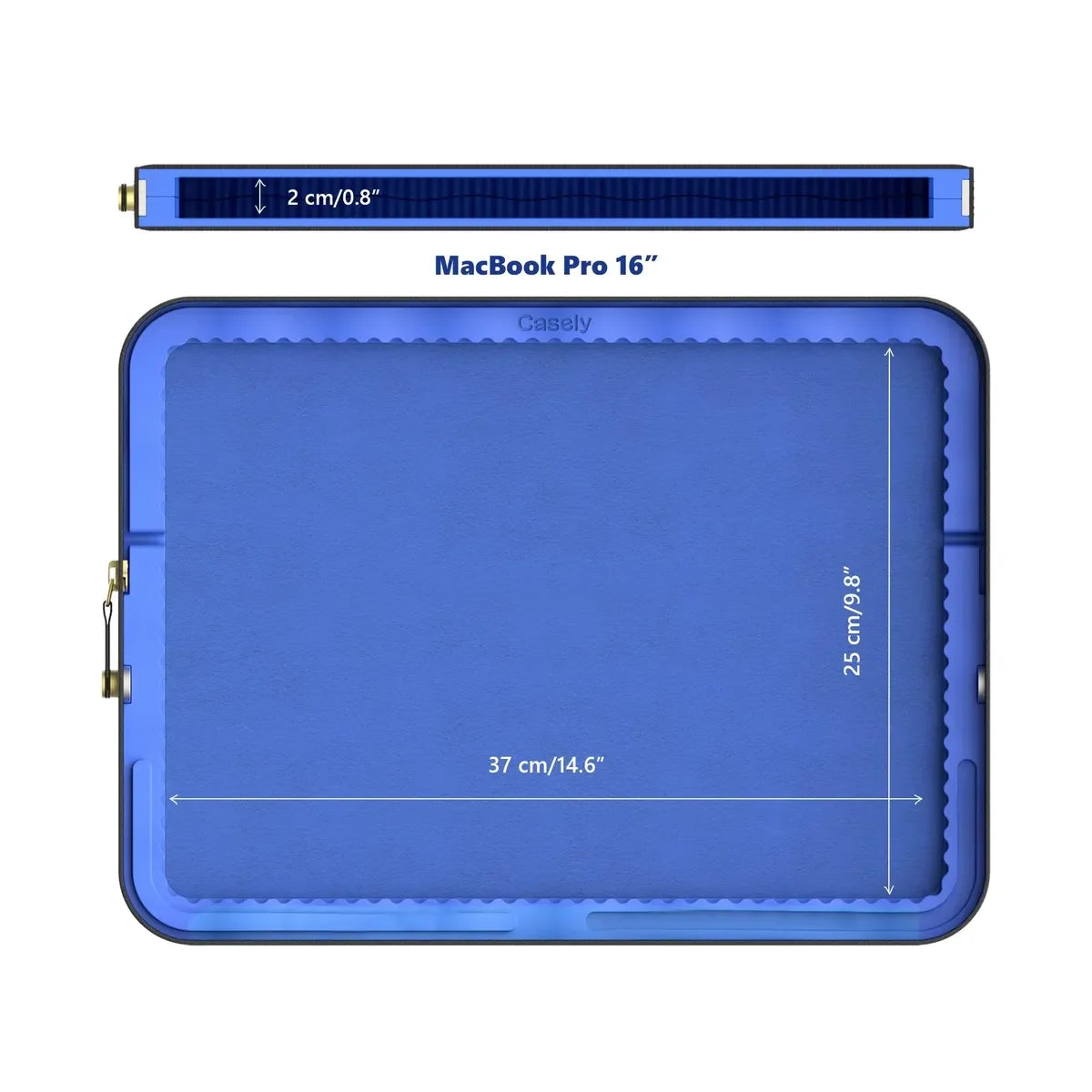 Blue Stripes | Sunday Best Laptop Case