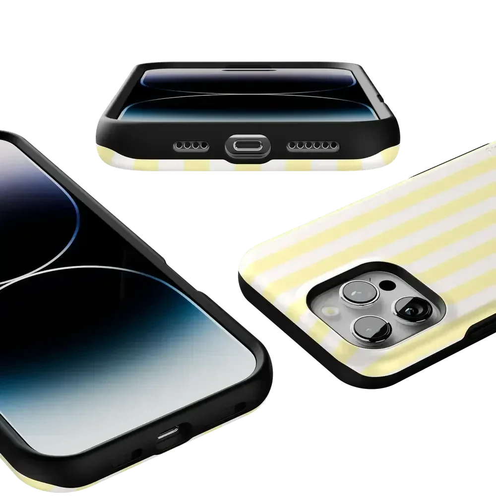 Butter Yellow Stripes | Sunday Best Case