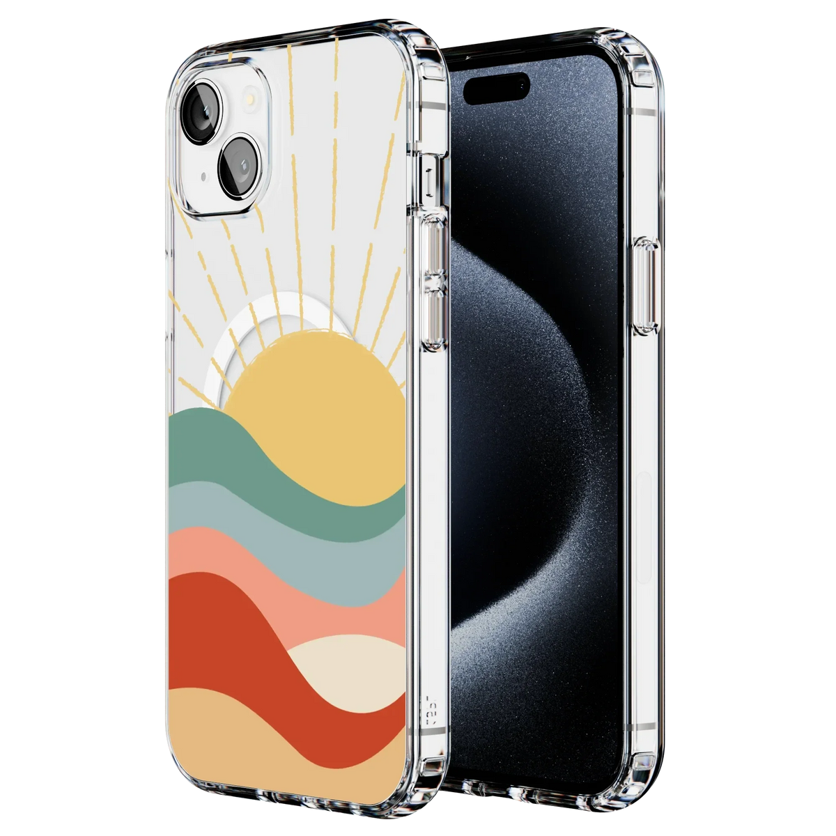 Here Comes the Sun | Colorblock Sunset Case