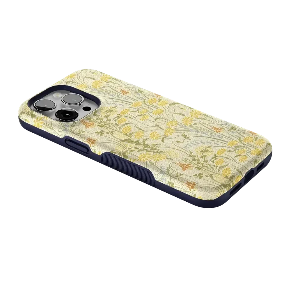 Boho Blooms | Golden Floral Case
