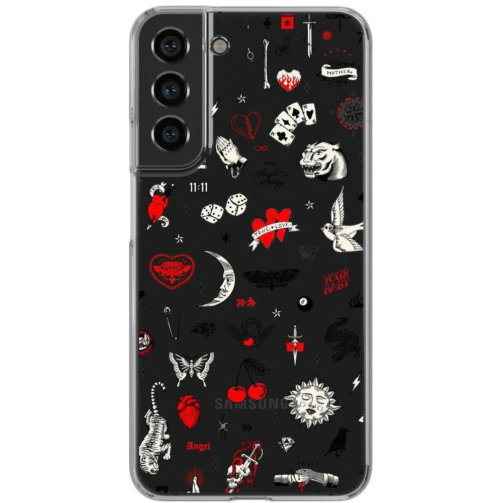 Not a Phase | Clear Flash Tattoo Case
