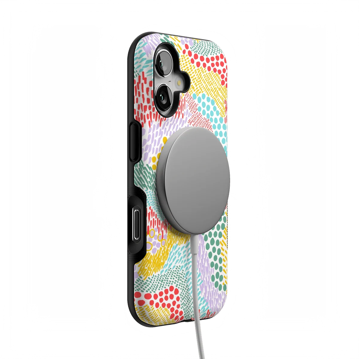 Color Me Happy | Pattern Colorblock Case