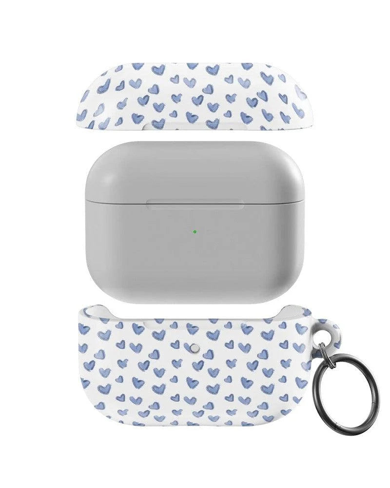 Lovebug | Blue Hearts AirPods Case