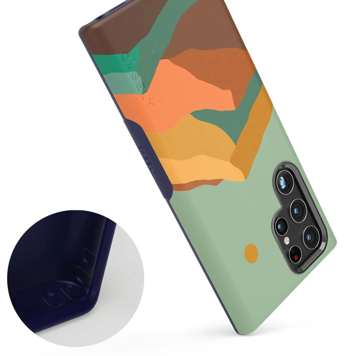 Endless Peaks | Colorblock Mountain Samsung Case
