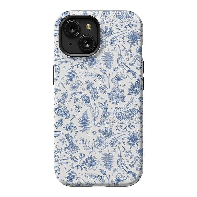 Hop & Bloom | Bunny Toile Case