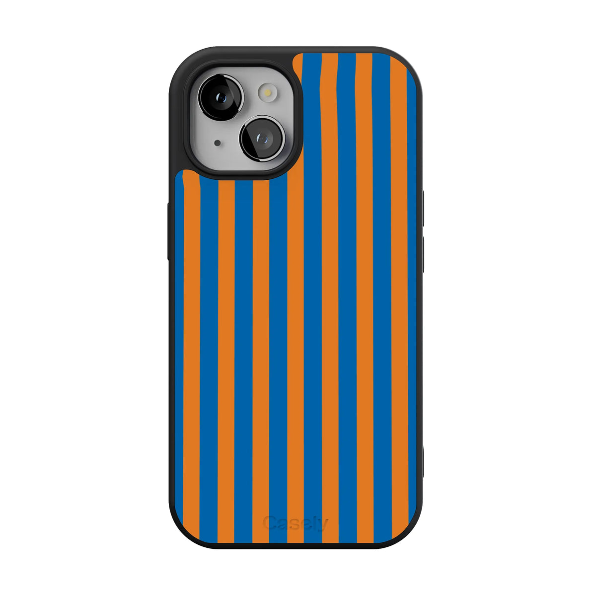 Go New York | Blue & Orange Stripes Case