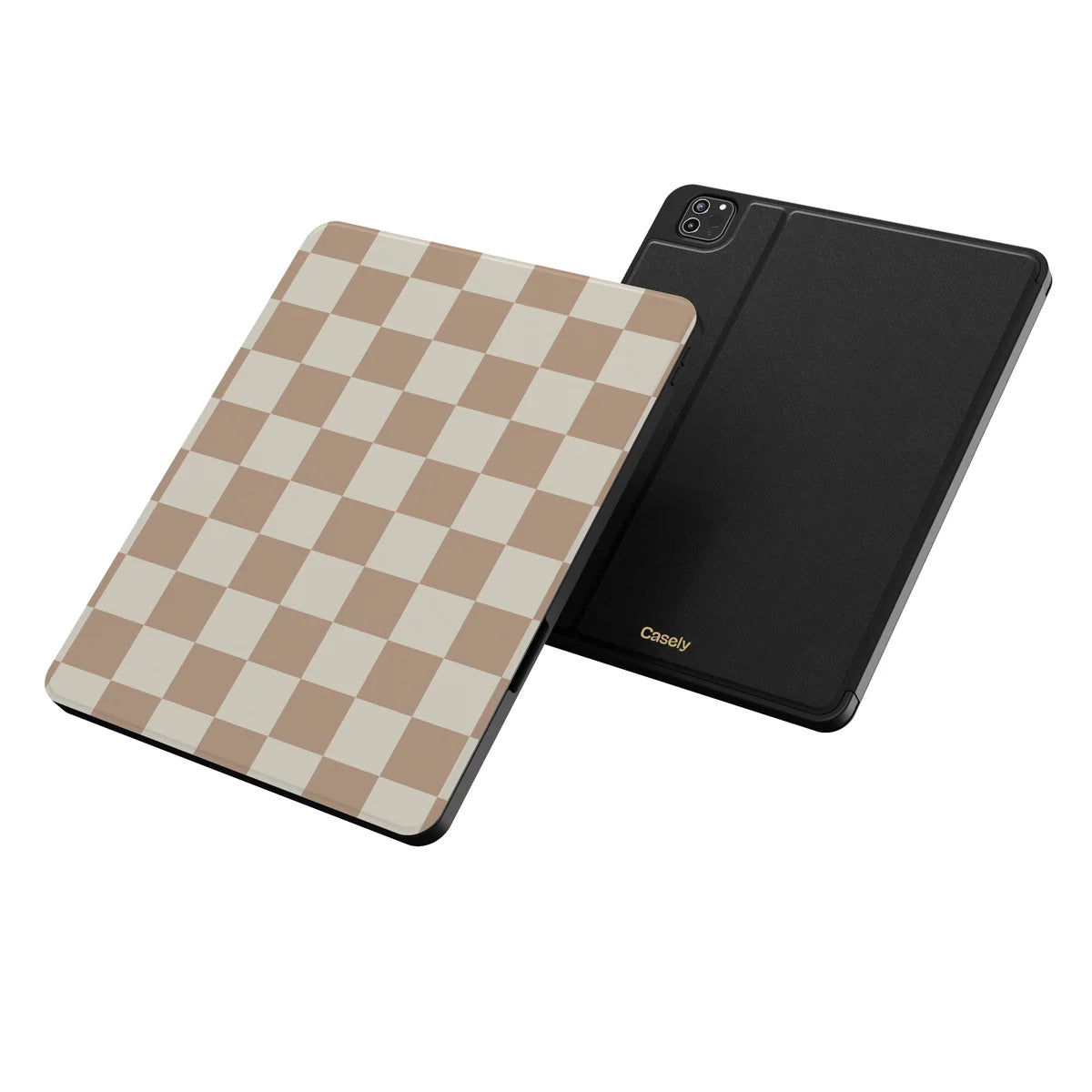 Fit Check | Neutral Checkerboard iPad Case