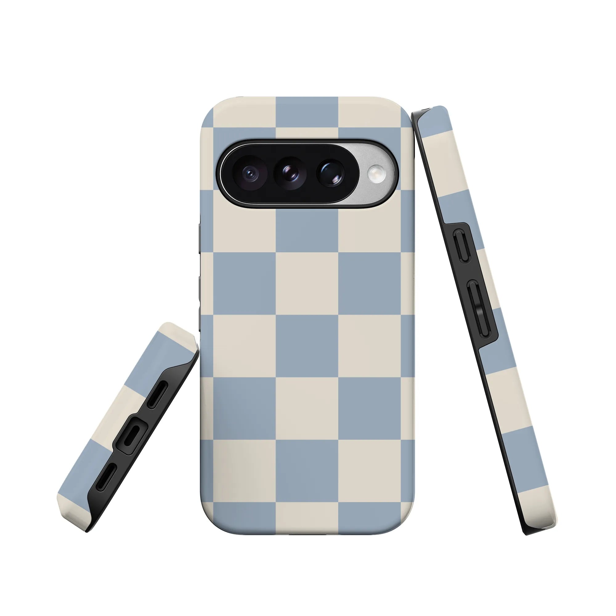 Fit Check | Light Blue Checkerboard Case