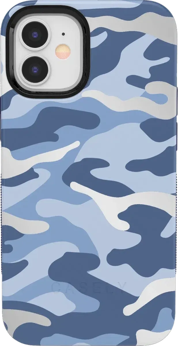 In Formation | Metallic Blue Camo Case