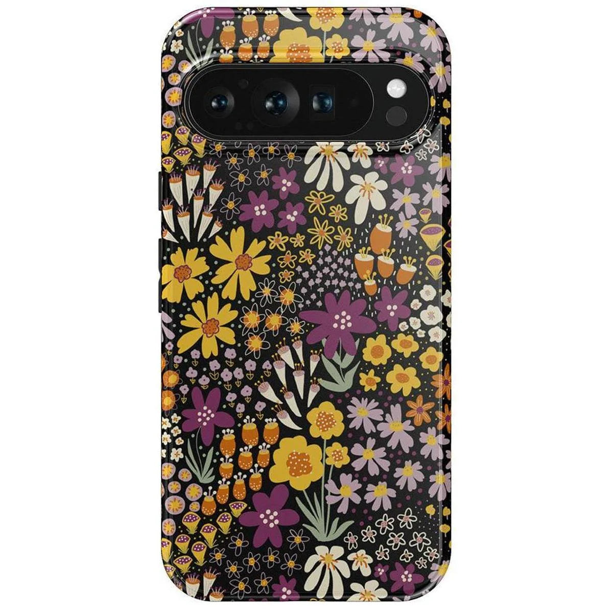 Falling for You | Plum Floral Google Pixel Case