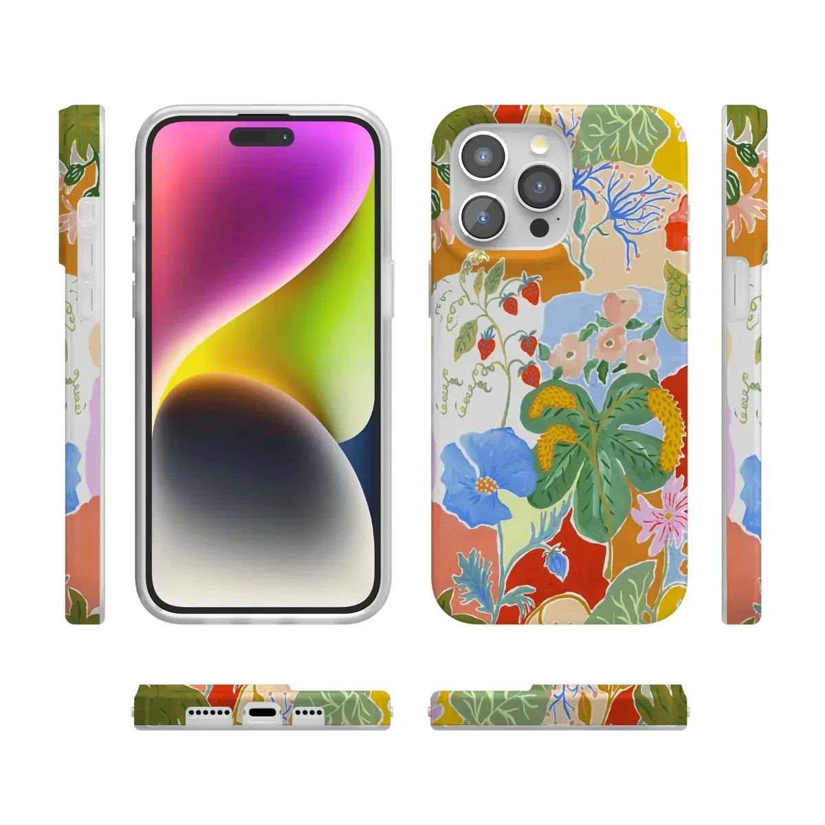 Botanical Blooms | Floral Patchwork Case