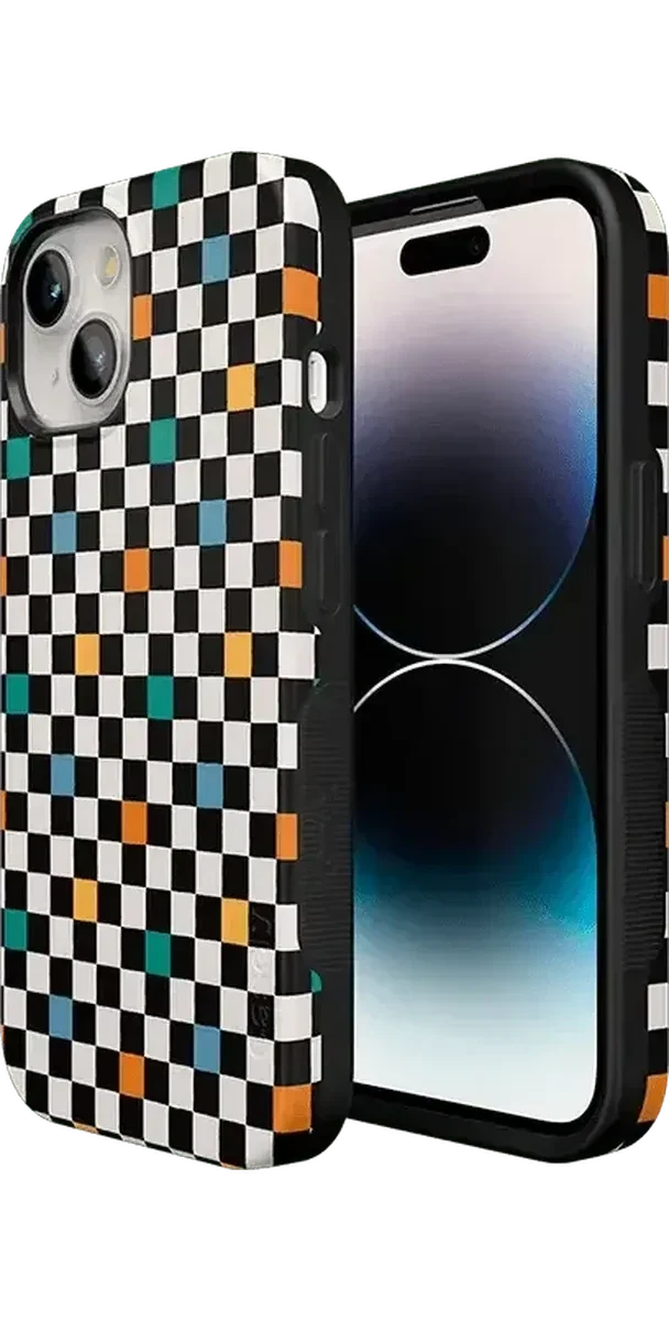 Old Skool | Retro Checkerboard Case