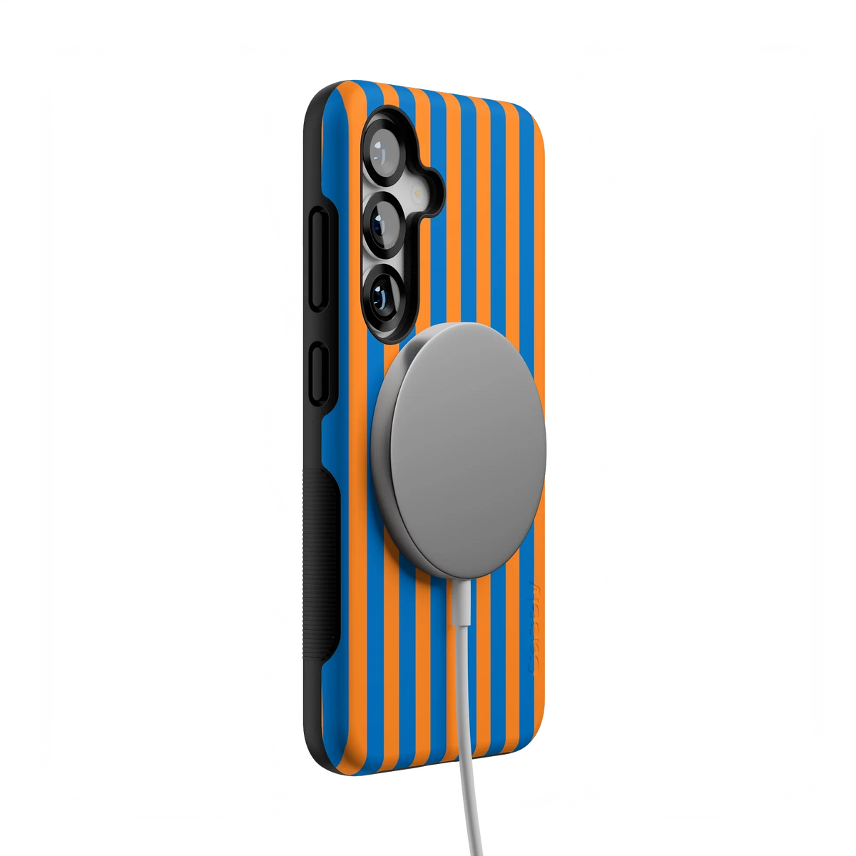 Go New York | Blue & Orange Stripes Case