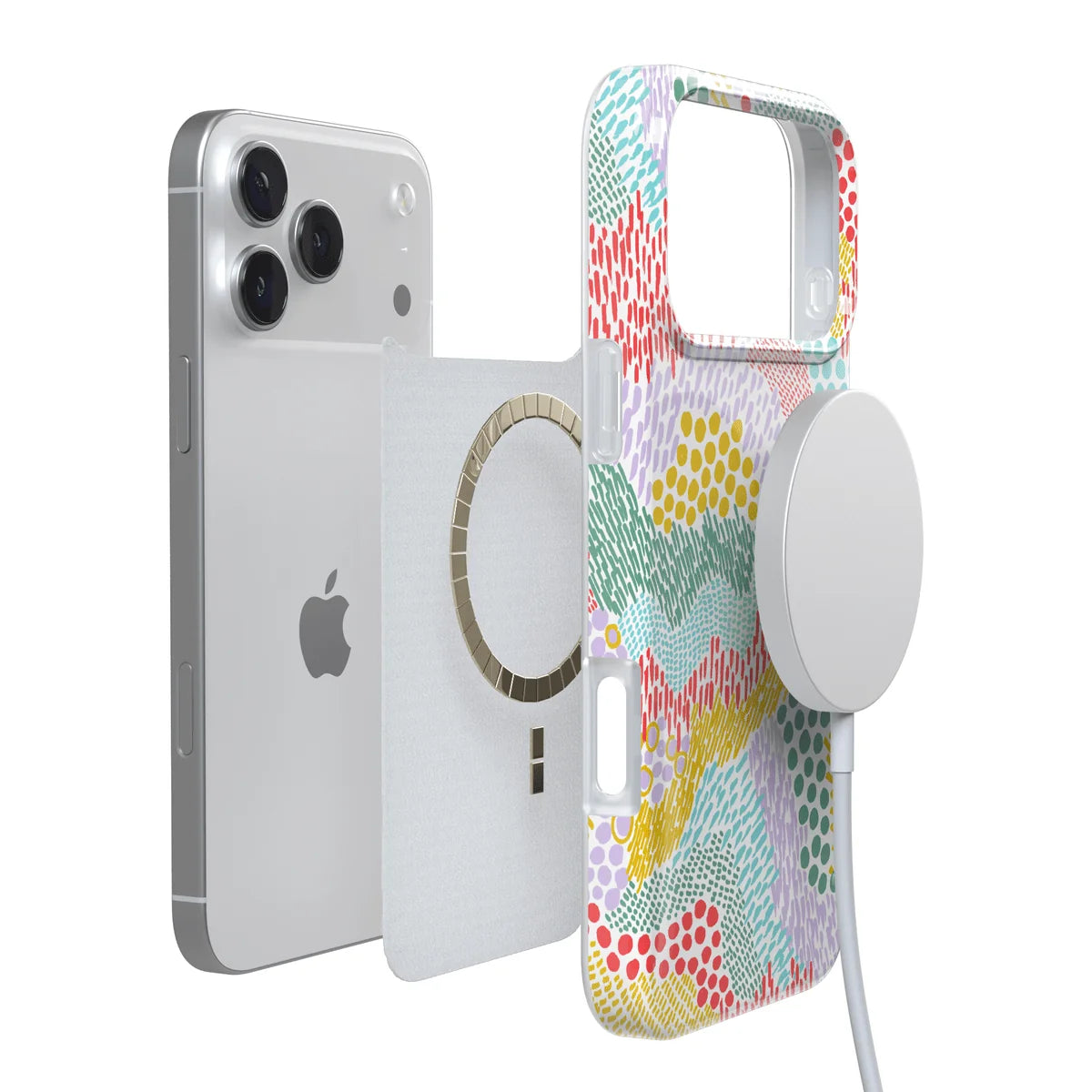 Color Me Happy | Pattern Colorblock Case