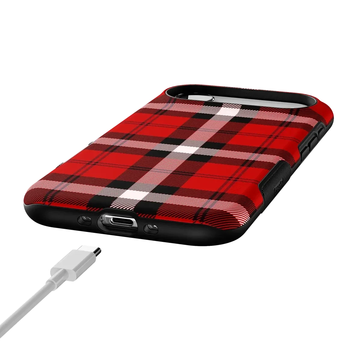 As if! | Red Plaid Case