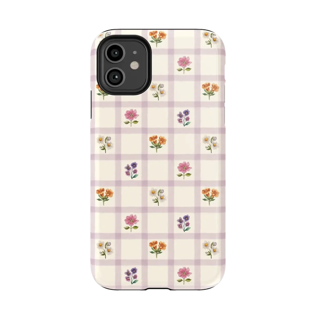 Meadow Check | Floral Gingham Case