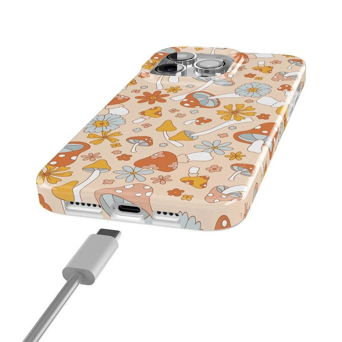 Mushroom Magic | Retro Floral Case