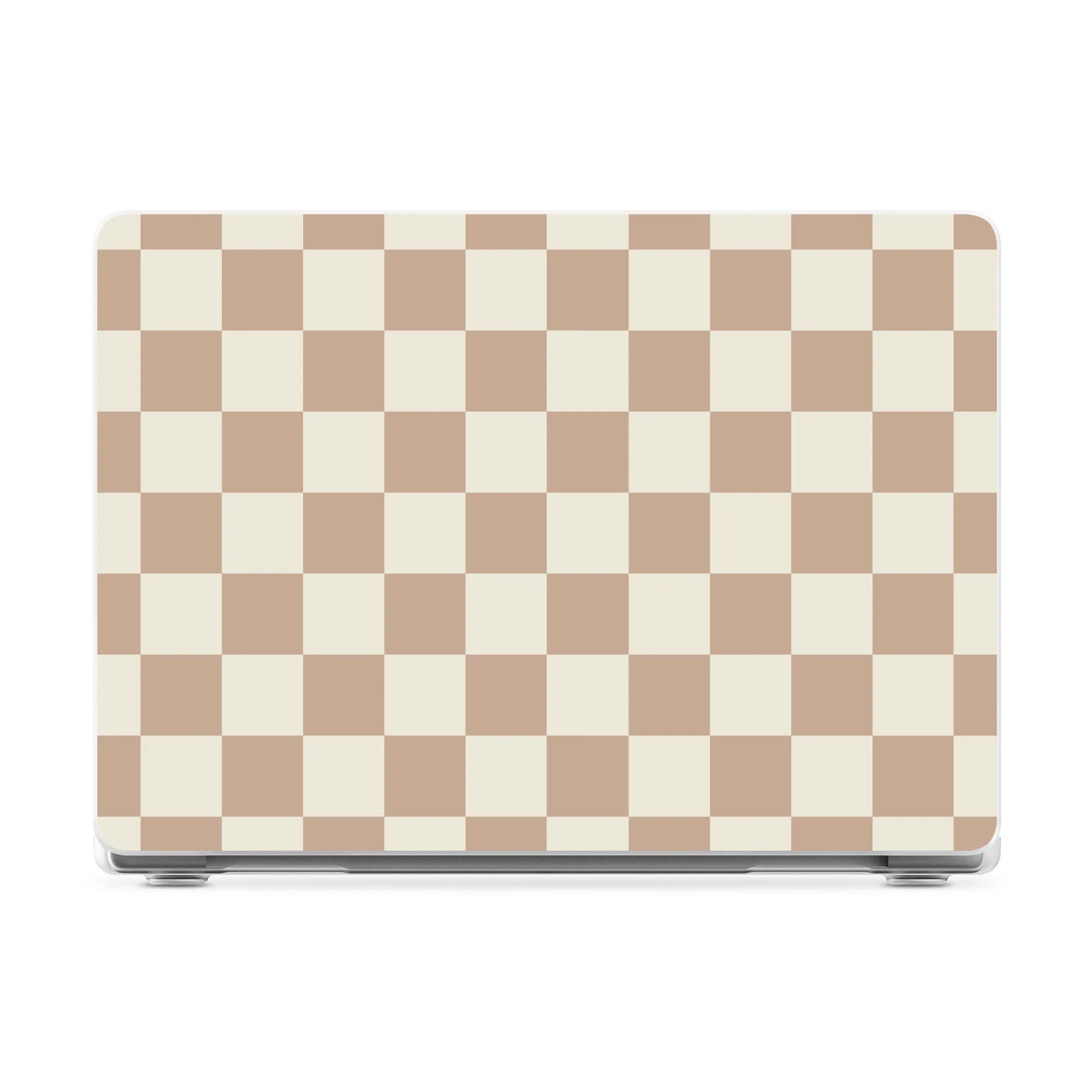Fit Check | Neutral Checkerboard Laptop Shell