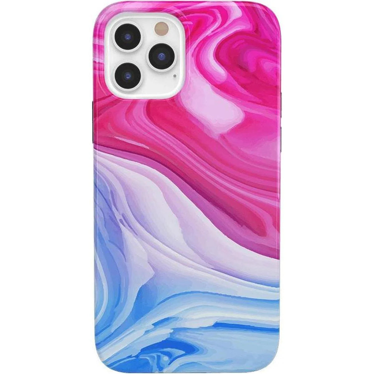 Land & Sea | Marble Swirl iPhone Case