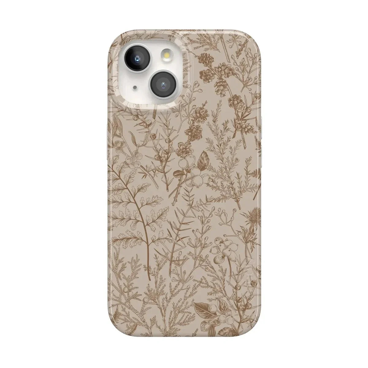 Beige Garden | Neutral Floral Case