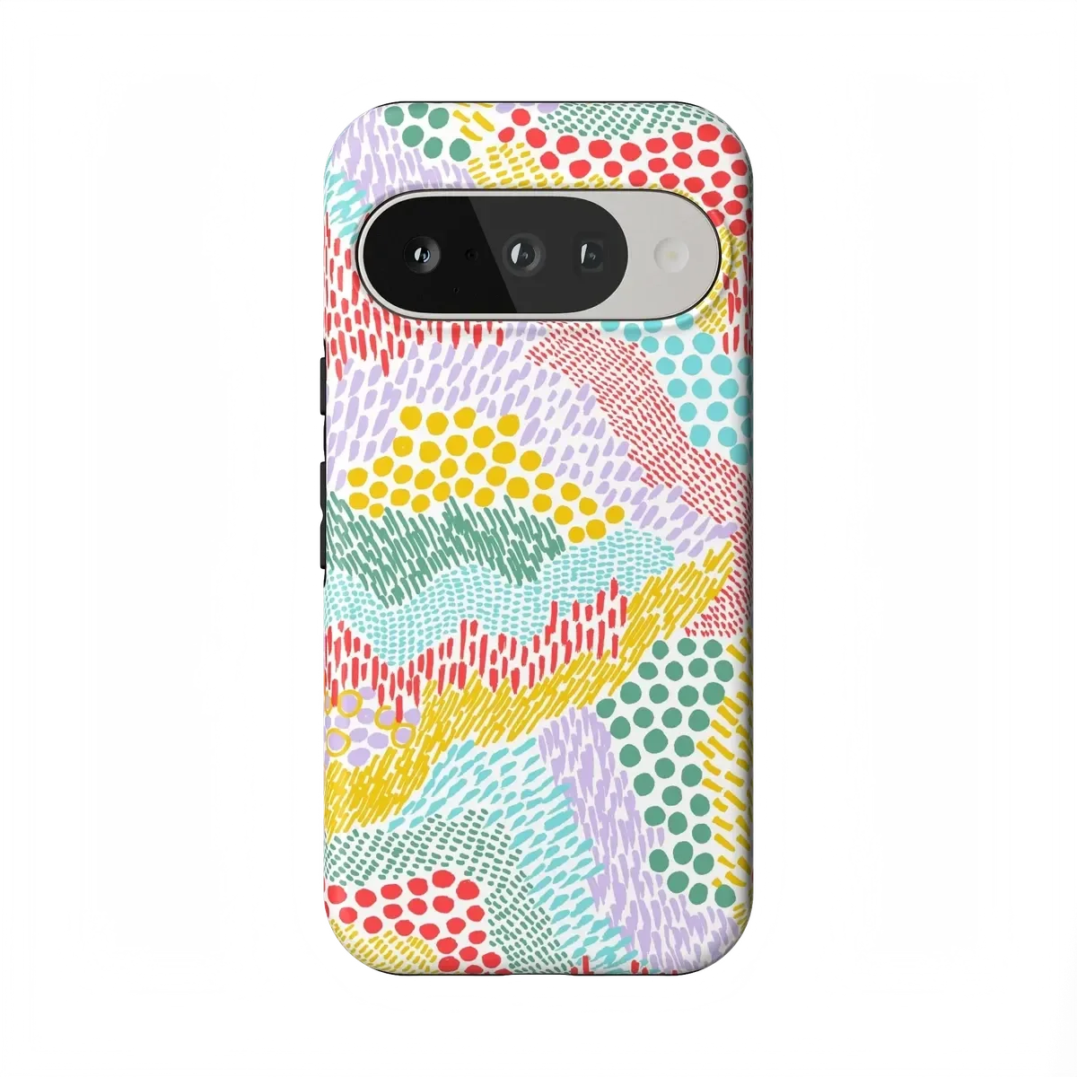 Color Me Happy | Pattern Colorblock Case