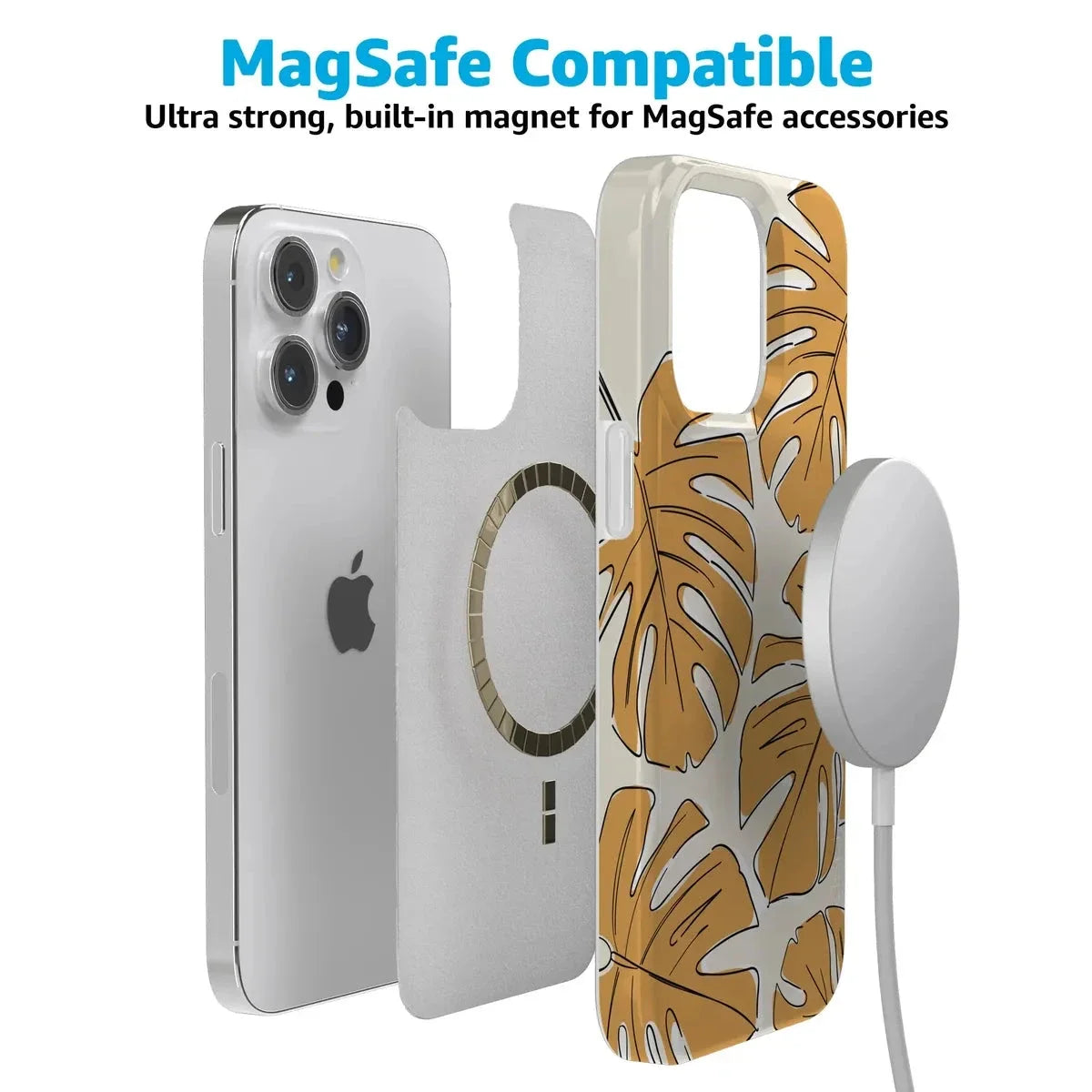 Island Time | Tropical Leaves Floral Case