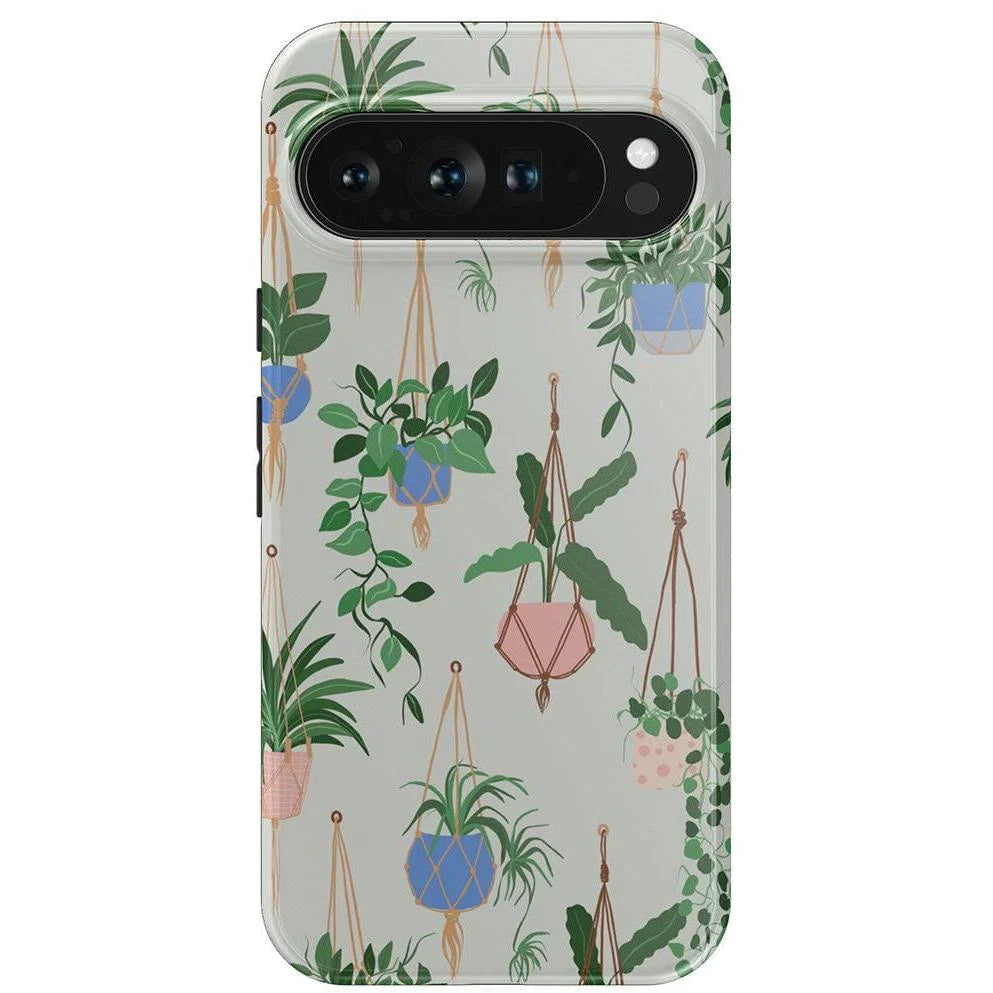 Hanging Around | Potted Plants Floral Google Pixel Case