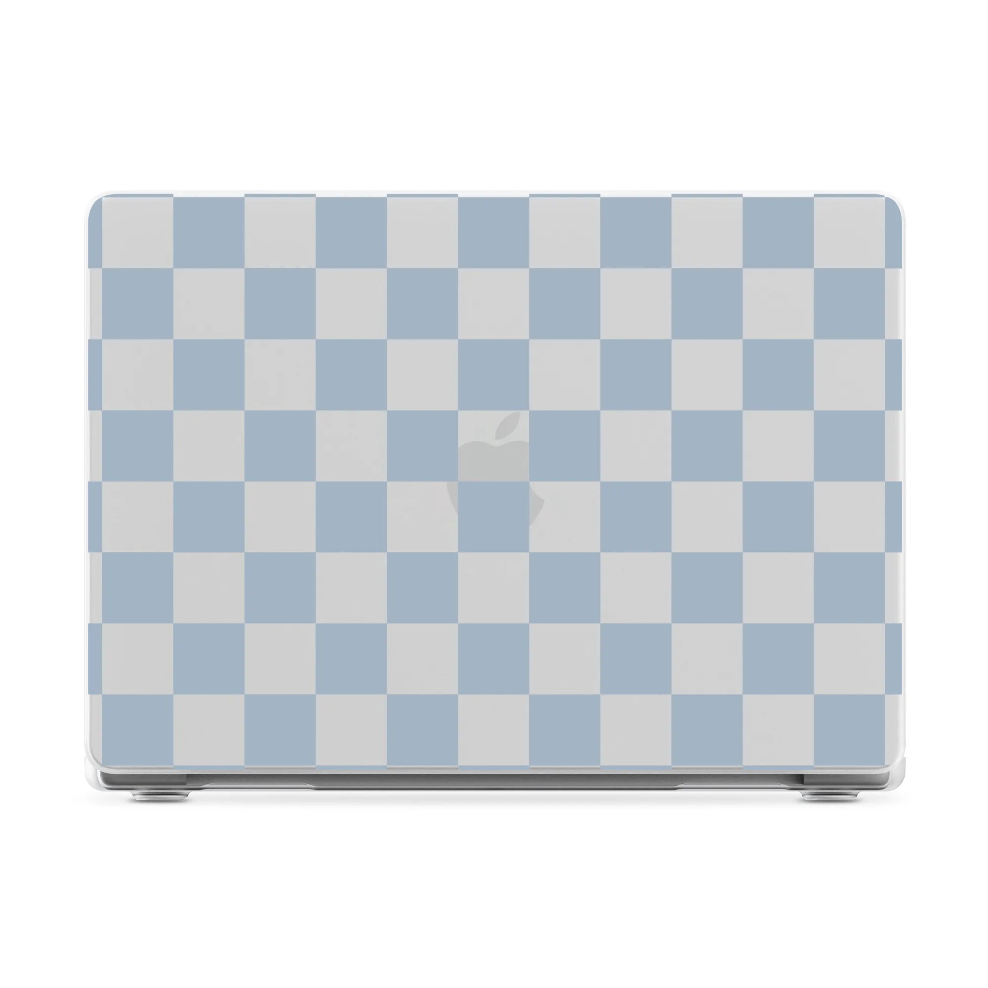 Fit Check | Light Blue Checkerboard Laptop Shell